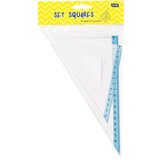  TROKUT PVC 14 CM (45° PLUS 60°) PK2 MALI EDUCA BLISTER | Shoptok.si