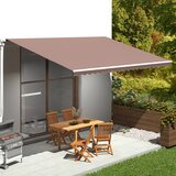  Zamjenska tkanina za tendu smeđa 5 x 3,5 m | shoptok.hr