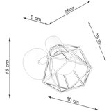  Stenska svetilka ARTEMIS 1 črna, (21347288) | Shoptok.si