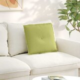  Jastuk za leđa Svijetlo zelena 50 x 19 x 45 cm tkanina | shoptok.hr