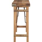  Konsolna miza 110x35x76 cm Trden les Preurejen | Shoptok.si
