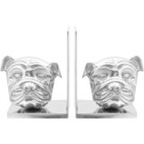  Držači za knjige 2 pcs Srebrno 8 x 12 x 16,5 cm Aluminij | shoptok.hr
