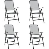  5-dijelni vrtni blagovaonski set antracit metalni mrežasti | Eponuda.com