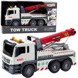 Kamion za igru sa kranom Tow Truck - bijelo/crveni Cijene