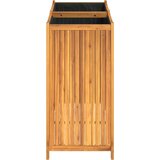  Vrtna sadilica s oblogom 100x50x100 cm od masivnog drva bagrema | shoptok.hr