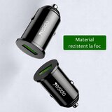 Yesido Avto polnilec (Y38) - USB, QC3.0, FCP, AFC, 20W, 4A - črn | Shoptok.si