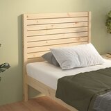 vidaXL Posteljno vzglavje 106x4x100 cm trdna borovina Cene