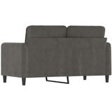  Dvosjed tamnosivi 120 cm baršunasti | shoptok.hr