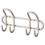  Zidna vješalica sa 4 kukice, 25x6x12 cm, metal | shoptok.hr