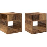  Konačna Stolić 2 pcs Staro drvo 40,5 x 40 x 45 cm | shoptok.hr