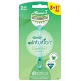 Wilkinson Ženski brijači Xtreme 3 My Intuition Comfort Sensitive, 4 komada, Zeleni Cene