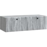 TV ormar za zid 98 x 41 x 30 cm Siva Sonoma Konstruirano drvo | shoptok.hr