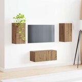  Set TV komoda Zidne 2 pcs Umjetnički hrast Konstruirano drvo | shoptok.hr