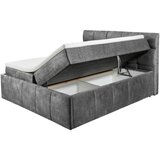 Modante POSTELJA Z VZMETNICO 180 cm x 200 cm , tekstil siva | Shoptok.si