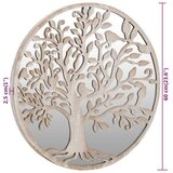  Ogledalo boja pijeska 60 x 2,5 cm željezno okruglo unutarnje | shoptok.hr