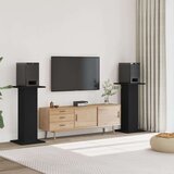 vidaXL stalci za zvučnike 2 kom crni 30x30x95 cm konstruirano drvo | shoptok.hr