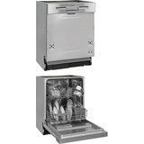 EXQUISIT Izbira EGSP1012-EB-030E iz nerjavecega jekla 60 cm vgradni pomivalni stroj | Shoptok.si