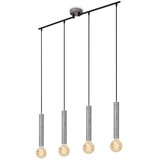 BRILONER Srebrni luster na sajli LONGA 4xE27/60W/230V | Eponuda.com