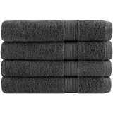 vidaXL Premium brisače 4 kosi antracit 100x200 cm 600 gsm 100 % bombaž Cene