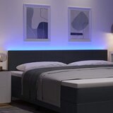  LED glava kreveta Tamno siva 200 cm Kordura tekstil | Eponuda.ba