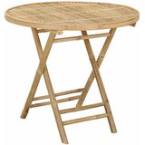  Stol za vrt Prirodna 80 x 70 cm Bambus | shoptok.hr