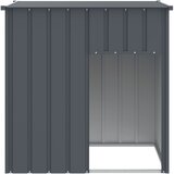  za pse s krovom antracit 110x103x109 cm pocinčani čelik | Eponuda.ba