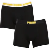 Puma 2PACK men's boxers black