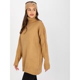 RUE PARIS Sweater-LC-SW-0331.89P-camel | Shoptok.si