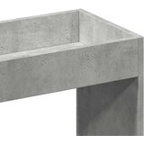 vidaXL Visoka omara betonsko siva 92x33x140 cm inženirski les | Shoptok.si