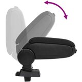 vidaXL Naslon za ruke za automobil crni 12x33x(24-42) cm ABS | shoptok.hr