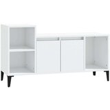 TV omarica visok sijaj bela 100x35x55 cm inženirski les, (20734729) | Shoptok.si