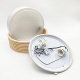  Kupatilska plafonska svetiljka NATURAL MODERN 2xE27/15W/230V prečnik 27,5 cm borovina | Eponuda.com