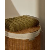 Kave Home Zelena frotirna bombažna brisača 50x90 cm Rune – | Shoptok.si