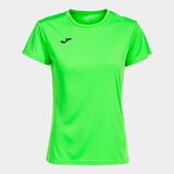 Joma Women's T-shirt Combi Woman Shirt S/S Green Fluor | shoptok.hr