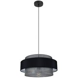  Luster na sajli CORSA 1xE27/60W/230V crna/siva | Eponuda.com