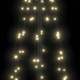 vidaXL LED božično drevesce med 390 LED Toplo bela 250 cm elezo | Shoptok.si