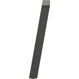  Noge za konzolno mizico v obliki črke U 2 kosa antracitne 38 x (72-73) cm jeklo, (22123979) | Shoptok.si