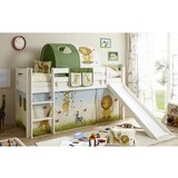 MID.YOU Igralna Postelja Manuel, 90x200, Večbarvno, Tobogan | Shoptok.si