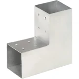 za stupove u L-obliku od pocinčanog metala 81 x 81 mm