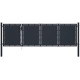  Vrtna vrata od čelika 350x75 cm antracit boje | shoptok.hr