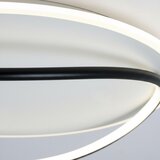  LED Plafonsko svetlo HALO LED/38W/230V prečnik 50 cm crna | Eponuda.com