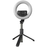 X Wave led ring selfie stap, led svetlo . BTprijemnik, crna ( RBT-40 black ) RBT-40 black Cene