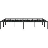 Metalni okvir za krevet crni 140x200 cm | shoptok.hr