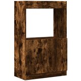 Maison Chic Visoka omara - Komoda - Predalnik dimljeni hrast 63x33x100 cm inženirski les, (21720307) Cene