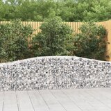  Obokana gabionska košara 6 kosov 400x50x60/80cm cinkano železo Cene