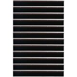 Držač četke za vrata 12 pcs Smeđa 100 cm Aluminijski legura | shoptok.hr