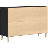  Kreveta s ladicama Crna 102 x 35 x 60 cm Konstruirano drvo | shoptok.hr