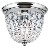 Orion dlu 1840/26-Kristalno stropno svetlo plafon 1xE27/40W/230V pr.26 cm hrom | Eponuda.com