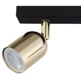SPOT svetiljka TOP 2xGU10/10W/230V crna/zlatna | Eponuda.com