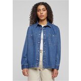 Urban Classics Women's denim shirt blue | ePonuda.com